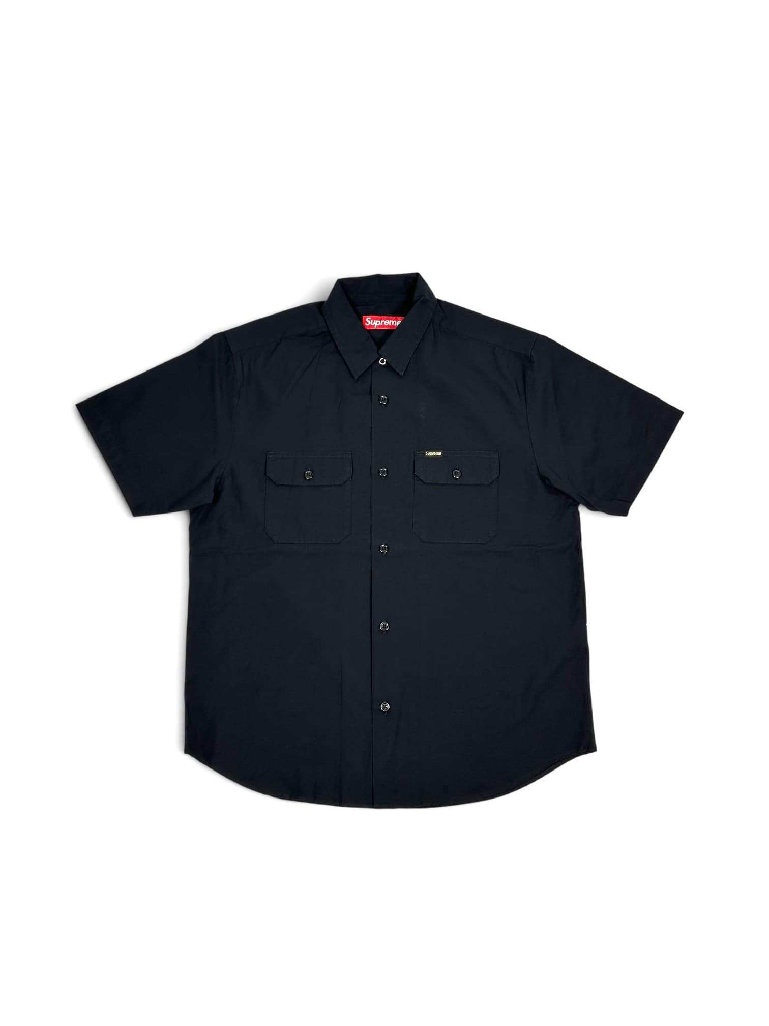 Supreme Ghostface S/S Work Shirt (black) — photo 1