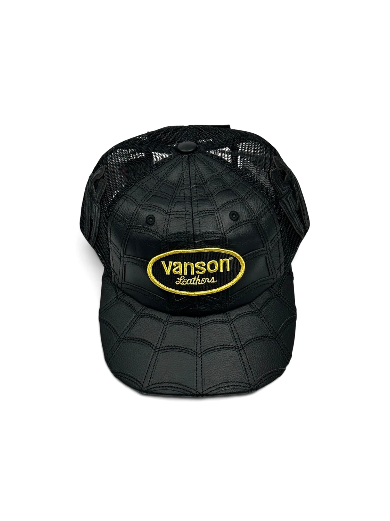 Supreme x Vanson Leathers Spiderman Hat (black) — photo 1